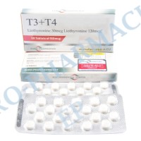 T3+T4 – ( T3-30mcg + T4-120mcg) – 150mcg/tab – 20 tab/blister EU Pharmaceutical